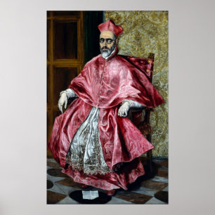 Poster El Greco Cardinal Fernando Niño de Guevara