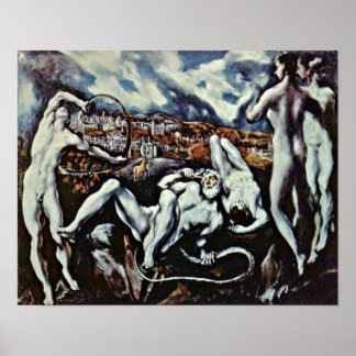 Poster El Greco - Laocoon