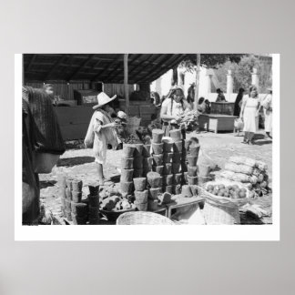 Poster El Mercado, San Cristobal de Las Casas