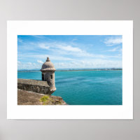 El Morro Vieux San Juan Bay Photographie Imprimer/