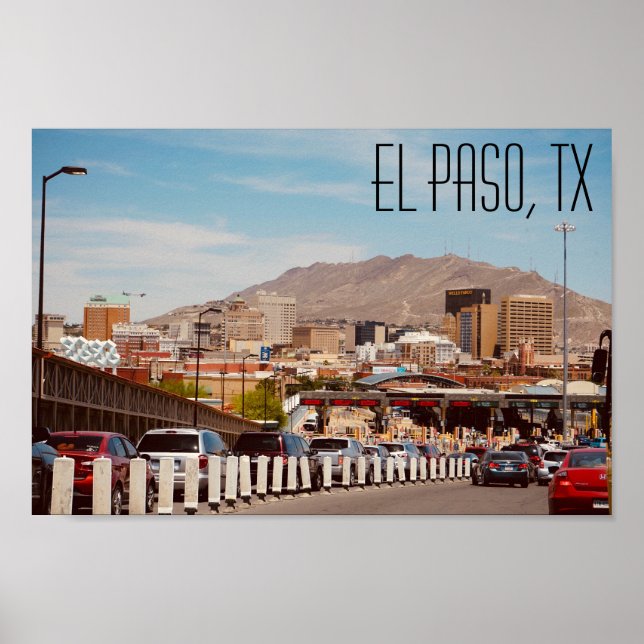 Poster El Paso Texas (Devant)