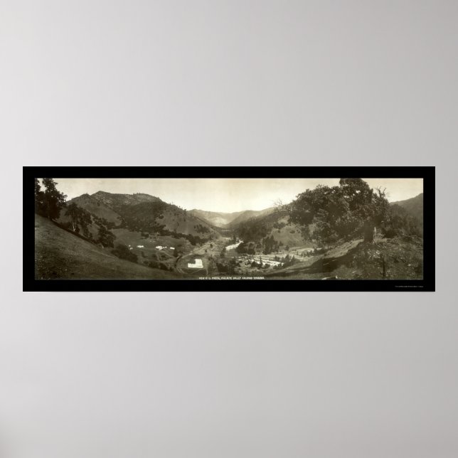 Poster El Portal Yosemite CA Photo 1908 (Devant)