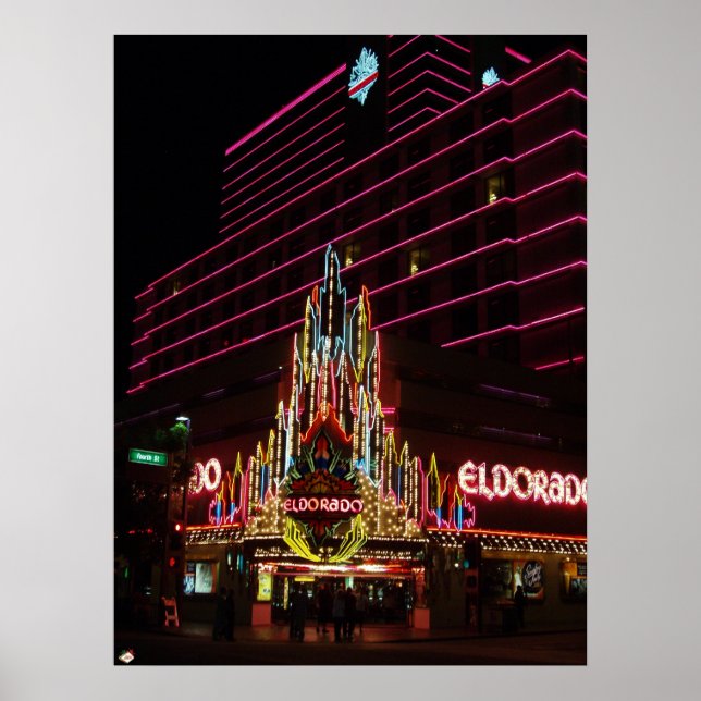 Poster Eldorado Resort Reno Nevada (Devant)