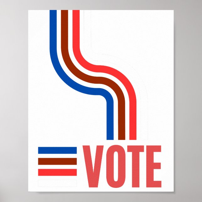 Poster Élections électorales (Devant)