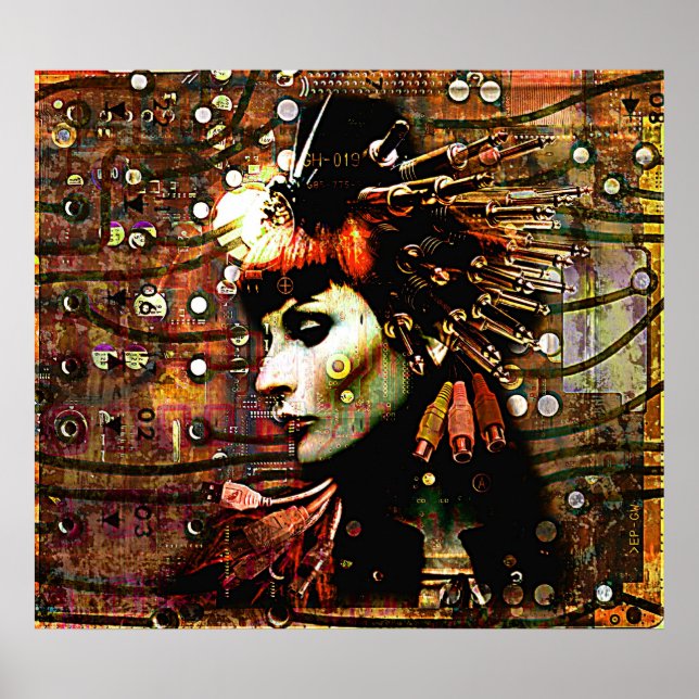 Poster Électronique (Devant)