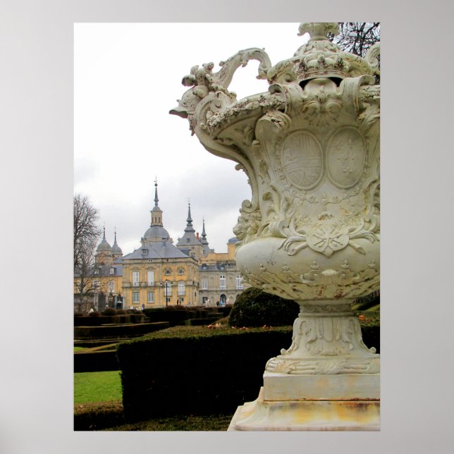 Poster Élégance baroque (Devant)