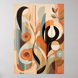 Poster Élégance dans la simplicité : Exploration de l'art