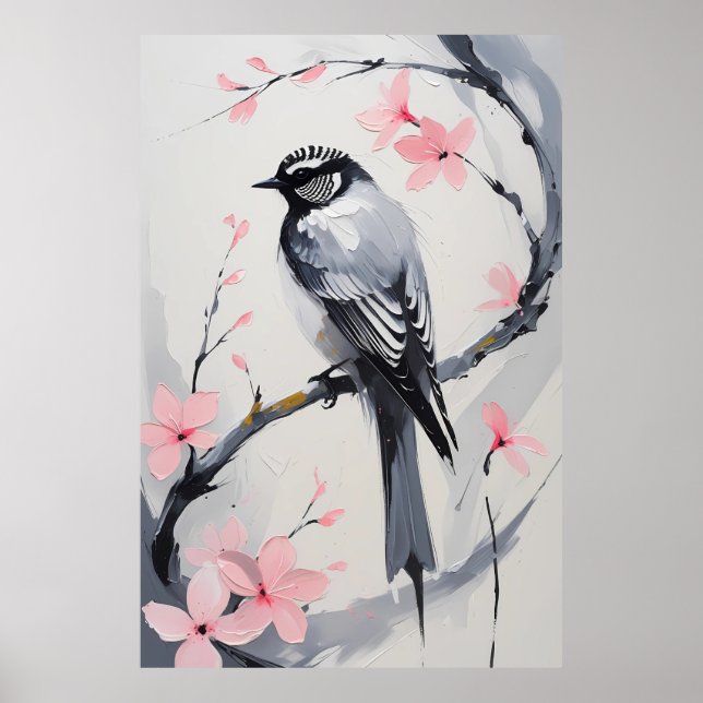 Poster Élégance en douceur (Devant)