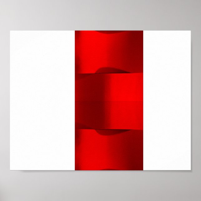 Poster Élégance Minimalisme 3D (Devant)