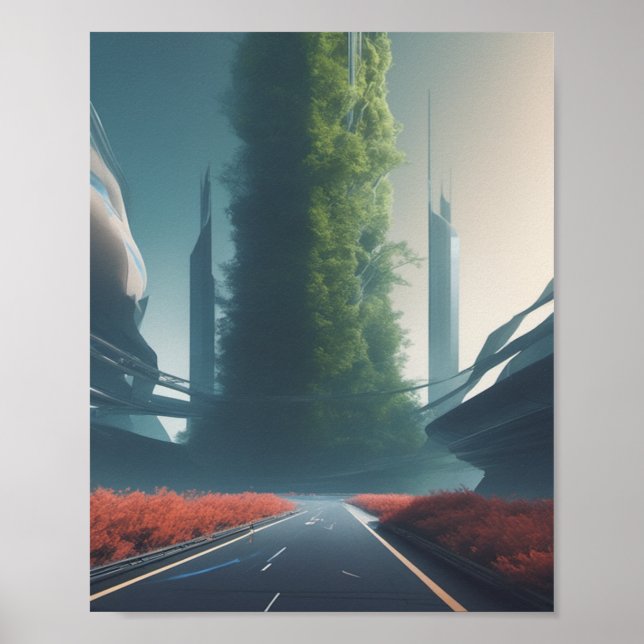 Poster Elegance Road (Devant)