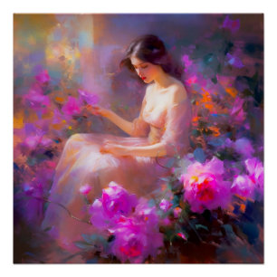 Poster Élégance sensuelle