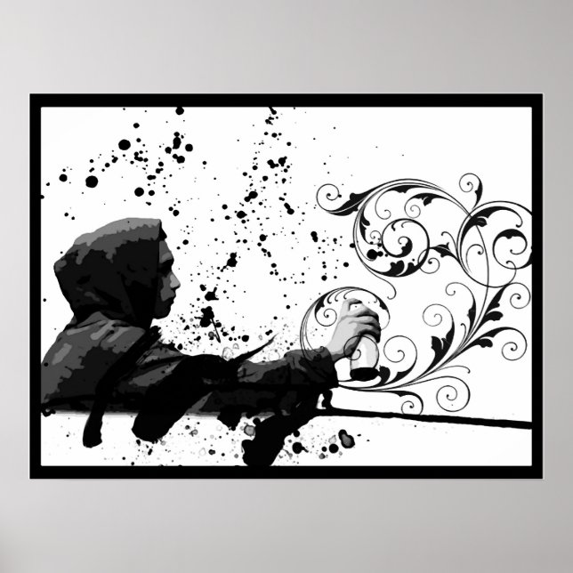 Poster Élégance urbaine (Devant)