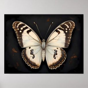 Poster Élégance vintage des papillons, Nature intemporell