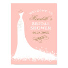 Elegant Gold Blush Gown Fête des mariées Bienvenue