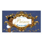 Élégant Prince Royal Bleu et Or d'Afrique