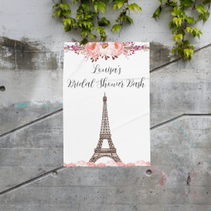 Poster Élégant signe parisien
