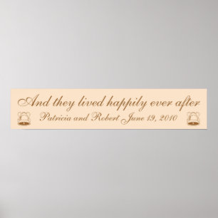 Poster Elegant Wedding