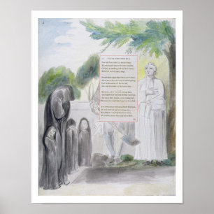 Poster "Élégie écrite dans une cimetière de pays",