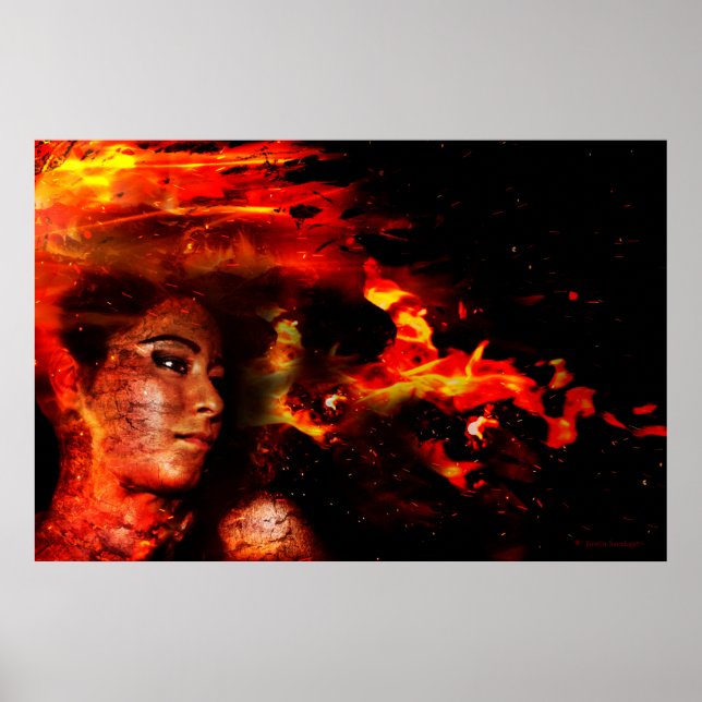 Poster Élément | Incendie (Devant)