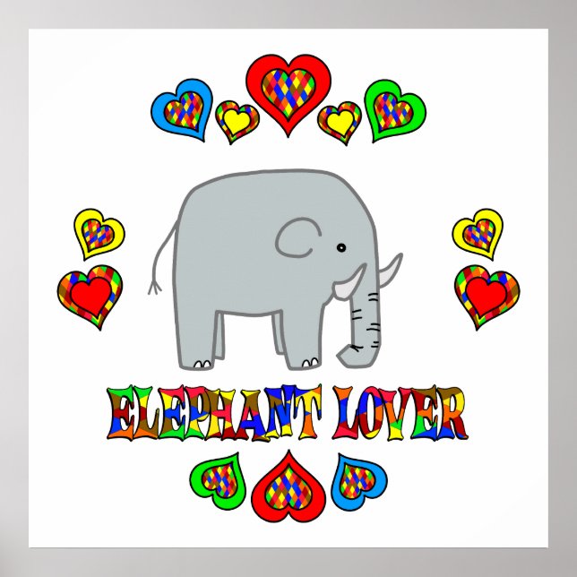 Poster Elephant (Devant)