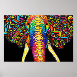 Poster Eléphant