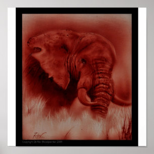 Poster Éléphant d'Endone