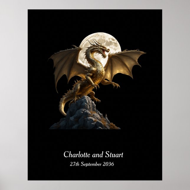 Poster Élevage de dragon de fer (Devant)