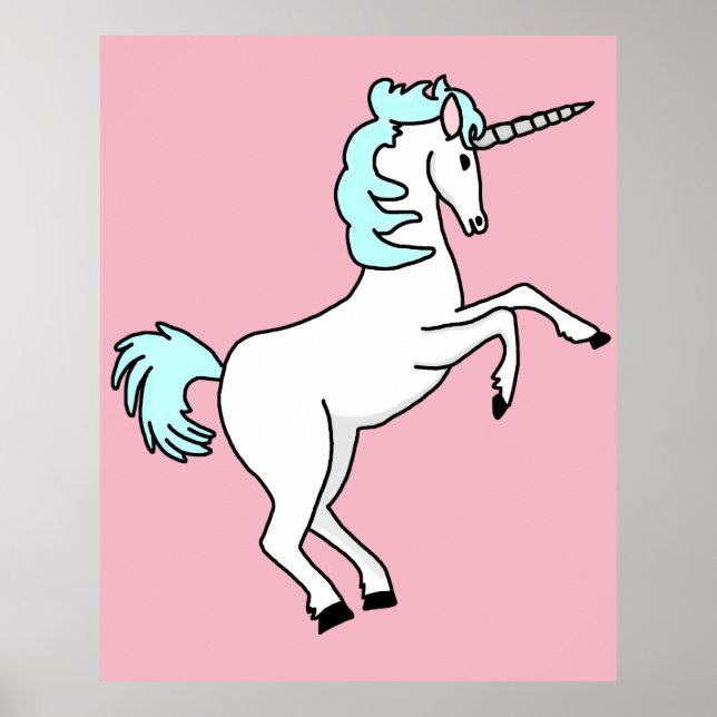 Poster Élevage de licorne (Devant)