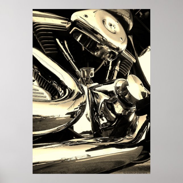 Poster Élevé et puissant (Devant)