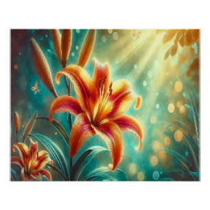 Poster 🌸 Elevez votre espace avec la floraison radiante!