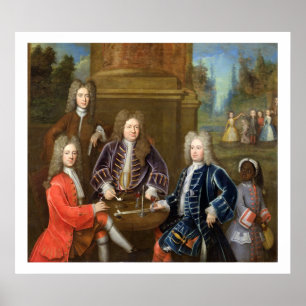 Poster Elihu Yale (1648-1721) le deuxième duc de Devonshi