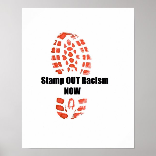 Poster Éliminer le racisme (Devant)