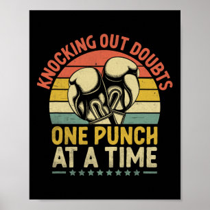 Poster Éliminer Les Doutes D'Un Punch À L'Autre Sport Box
