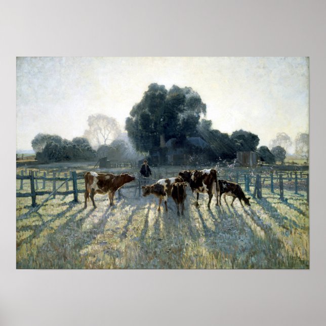 Poster Elioth Gruner Spring Frost (Devant)