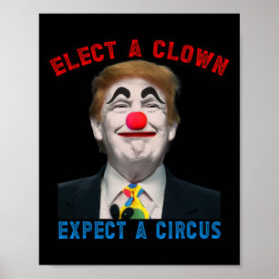 Poster Élire un clown