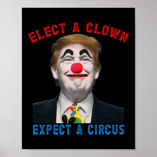 Poster Élire un clown  (Devant)