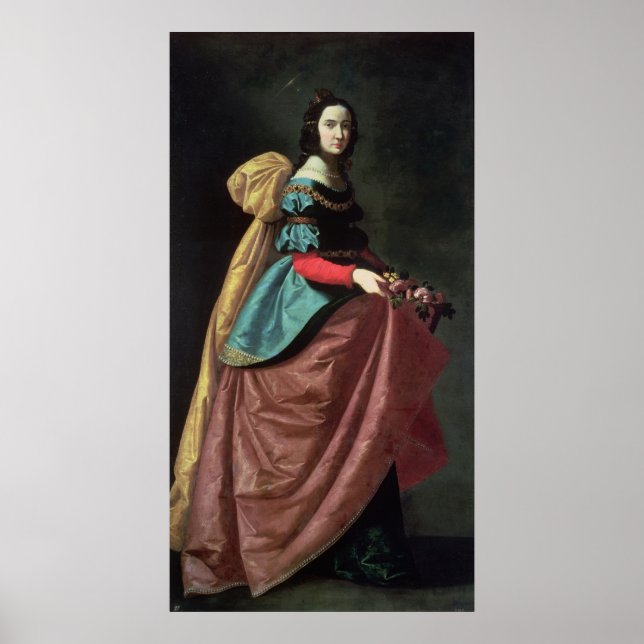 Poster Élisabeth du Portugal 1640 (Devant)