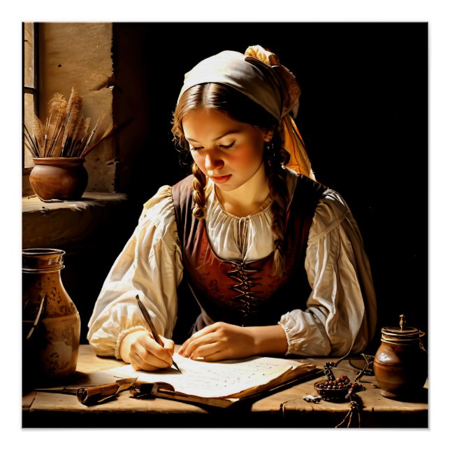 Poster "Elisabeth", "Le Jeune Scholar" (Devant)