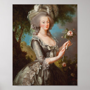 Poster Elisabeth Louise Vigee - Lebrun - Marie Antoinette
