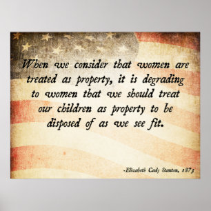 Poster Elizabeth Cady Stanton