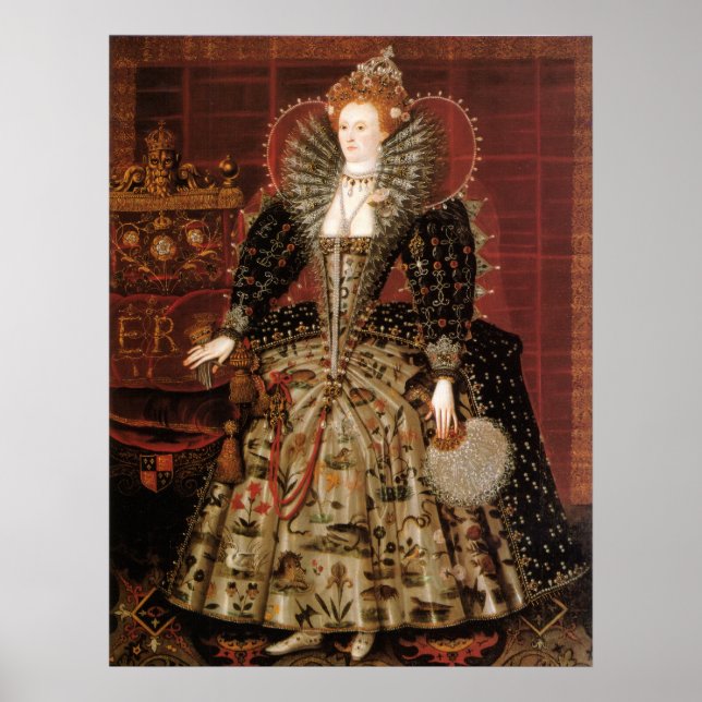 Poster Elizabeth I (Devant)