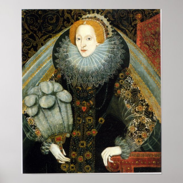 Poster Elizabeth Ier d'Angleterre (Devant)