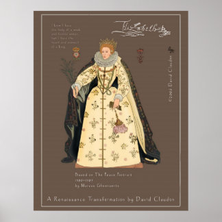 Poster Elizabeth R d'Angleterre