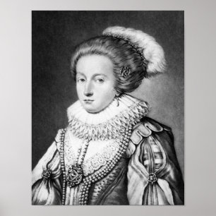 Poster Elizabeth Stuart, reine de la Bohême
