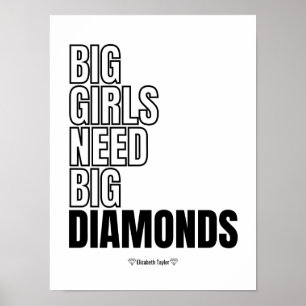 Poster Elizabeth Taylor cite Women Power