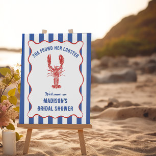 Poster Elle a Trouvé sa Fête de Fiançailles Nautique de H
