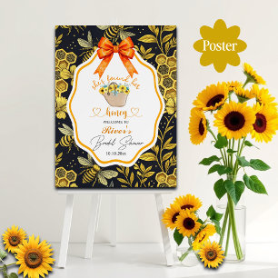 Poster Elle A Trouvé Son Fête des mariées De Miel Bienven