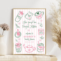Elle a trouvé son thé matcha rose parfait pour sa 