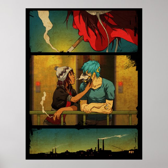 Poster Elle Bat Mon Amplificateur (Devant)