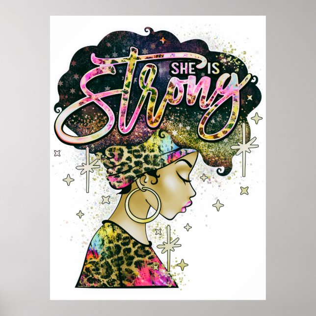 Poster Elle Est Forte (Devant)